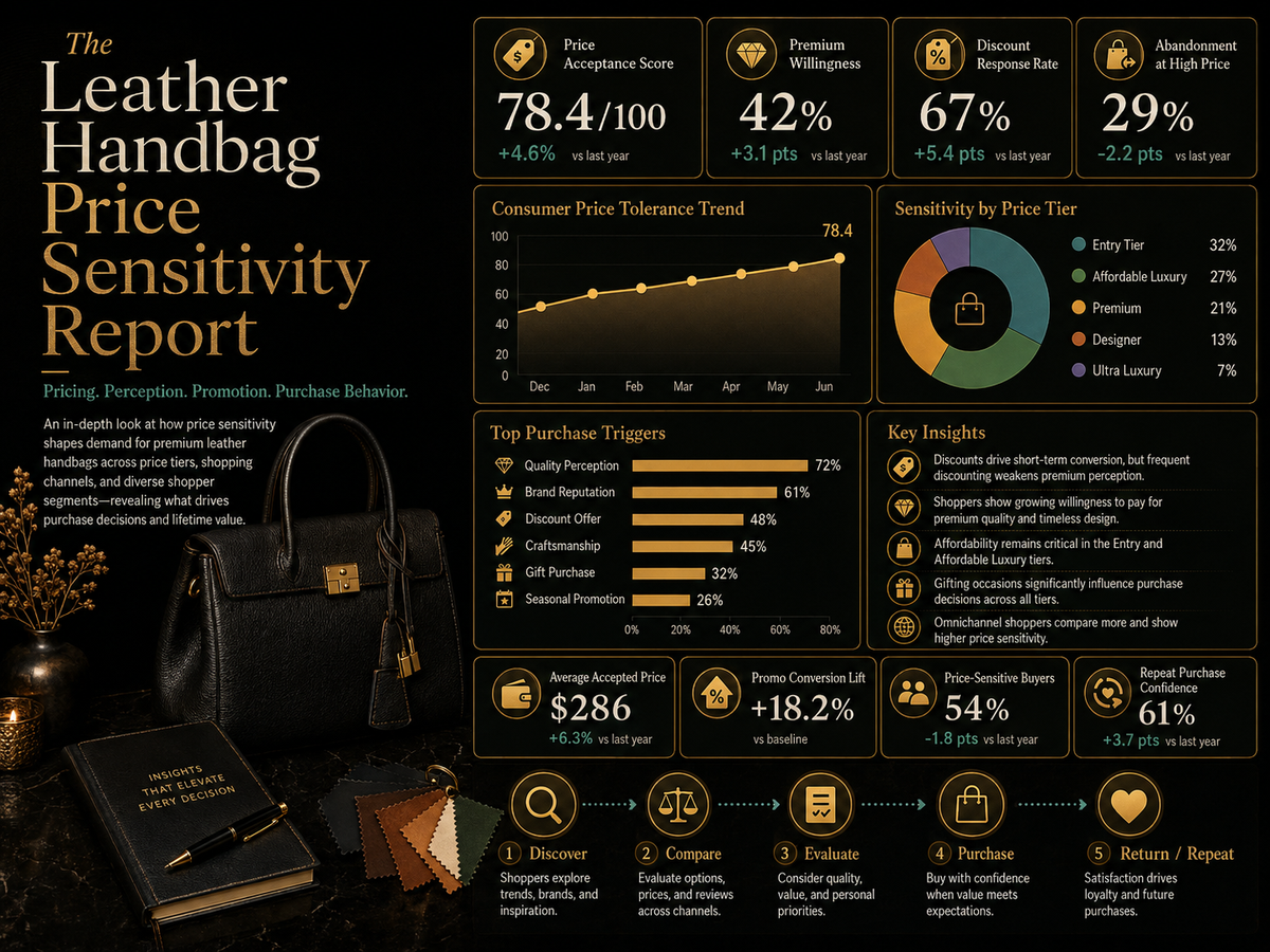 The Leather Handbag Price Sensitivity Report