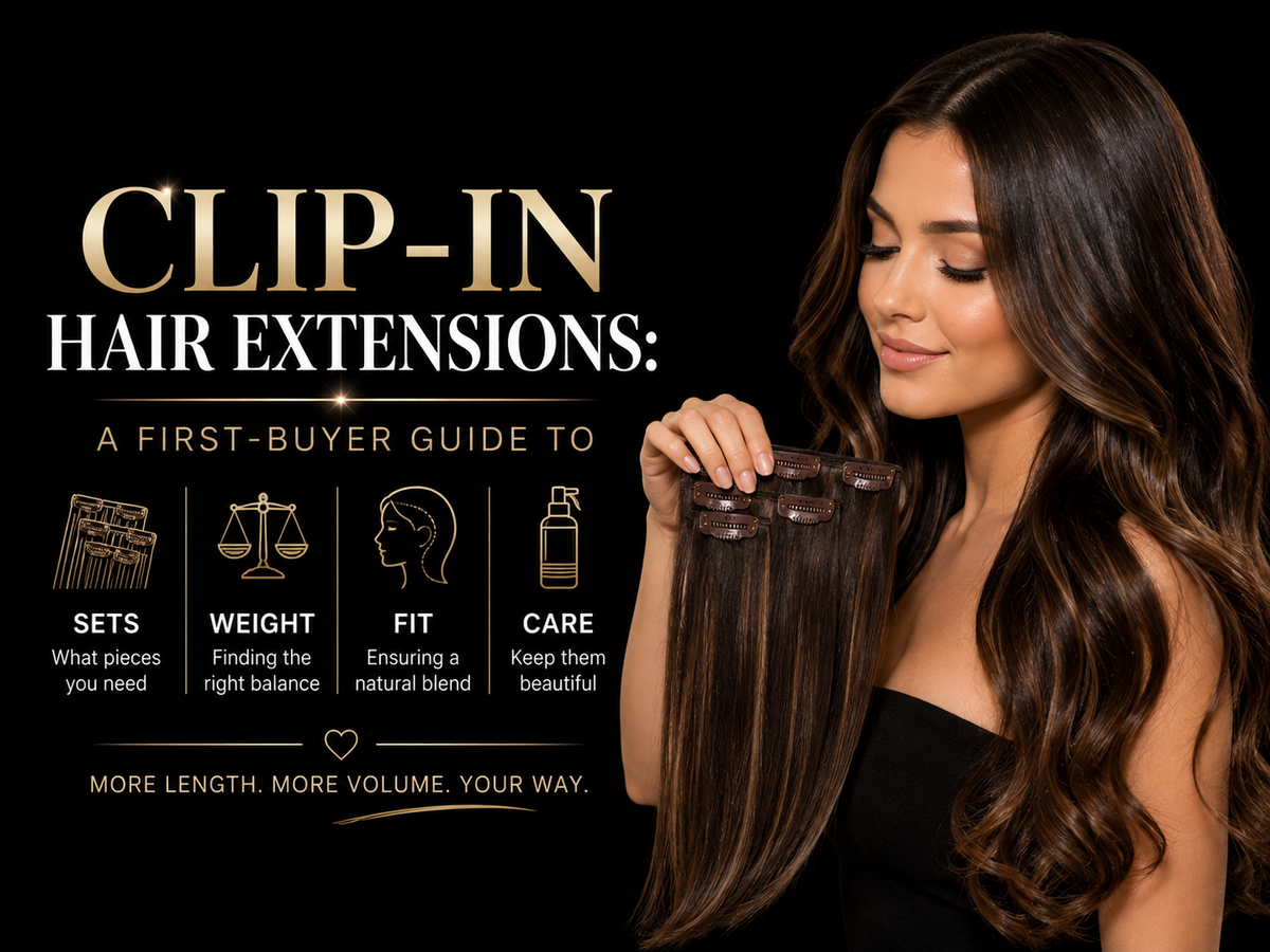 Clip-In Hair Extensions: A First-Buyer Guide to Sets, Weight, Fit and Care