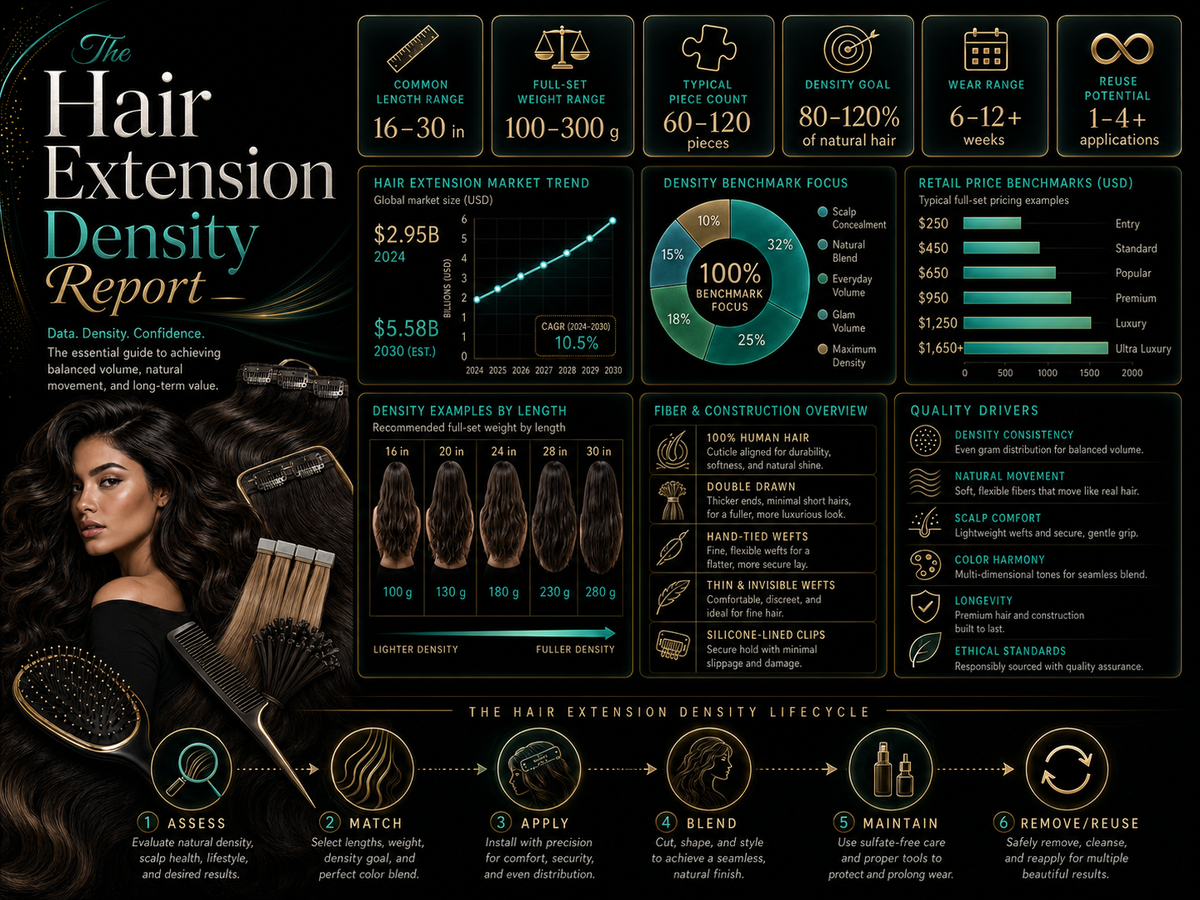 The Hair Extension Density Report