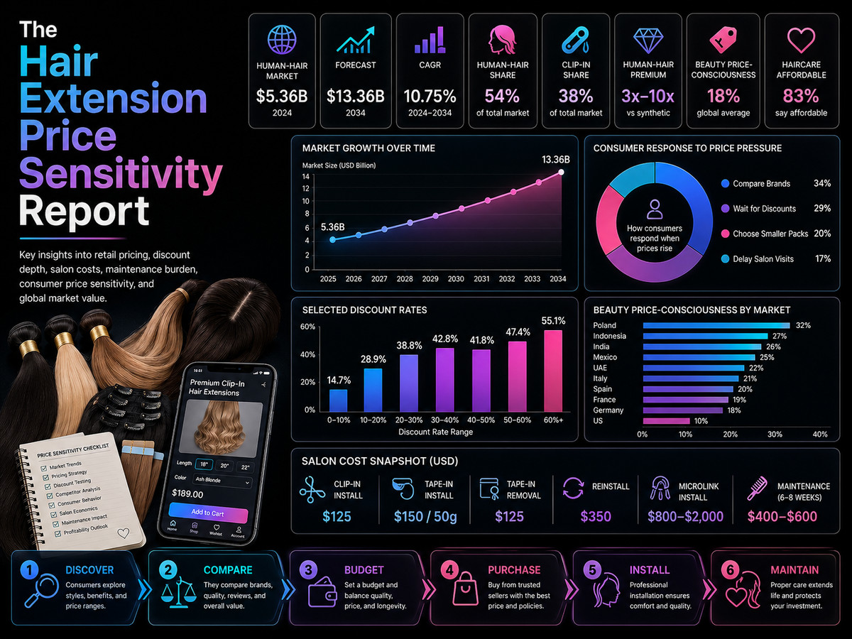 The Hair Extension Price Sensitivity Report