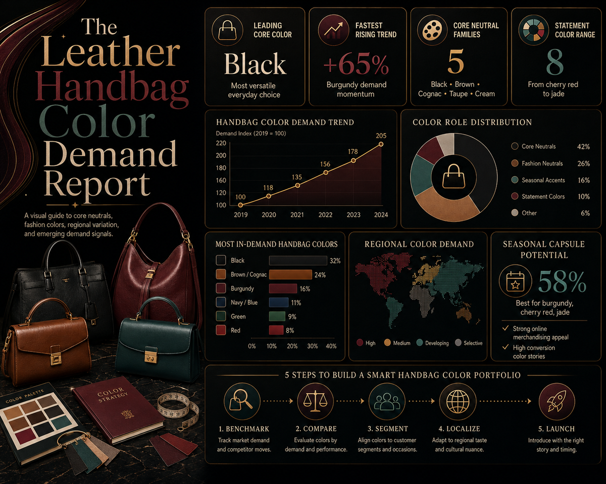 The Leather Handbag Color Demand Report