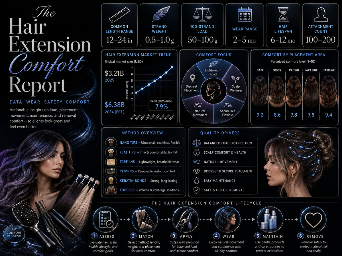 The Hair Extension Comfort Report