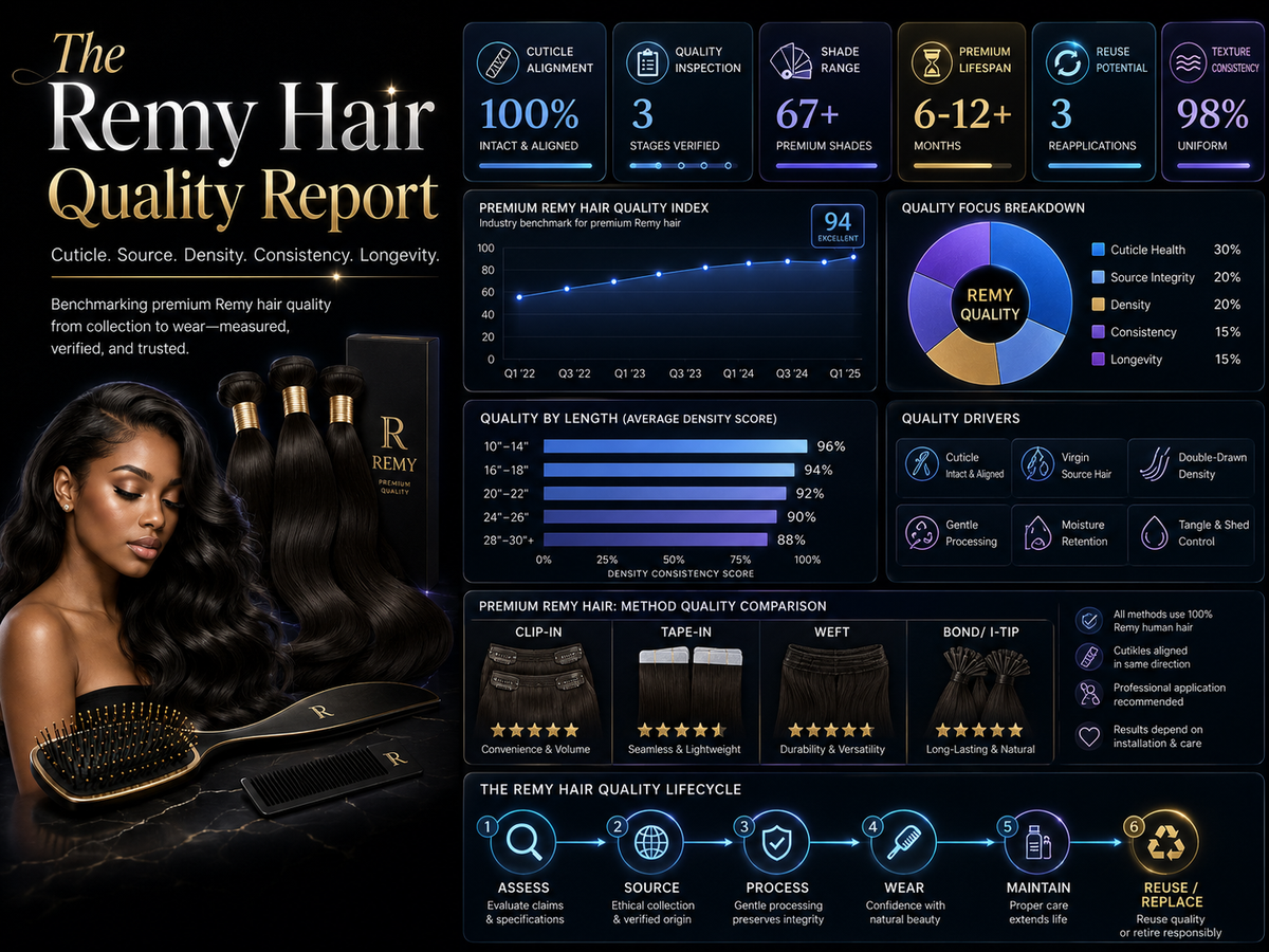 The Remy Hair Quality Report