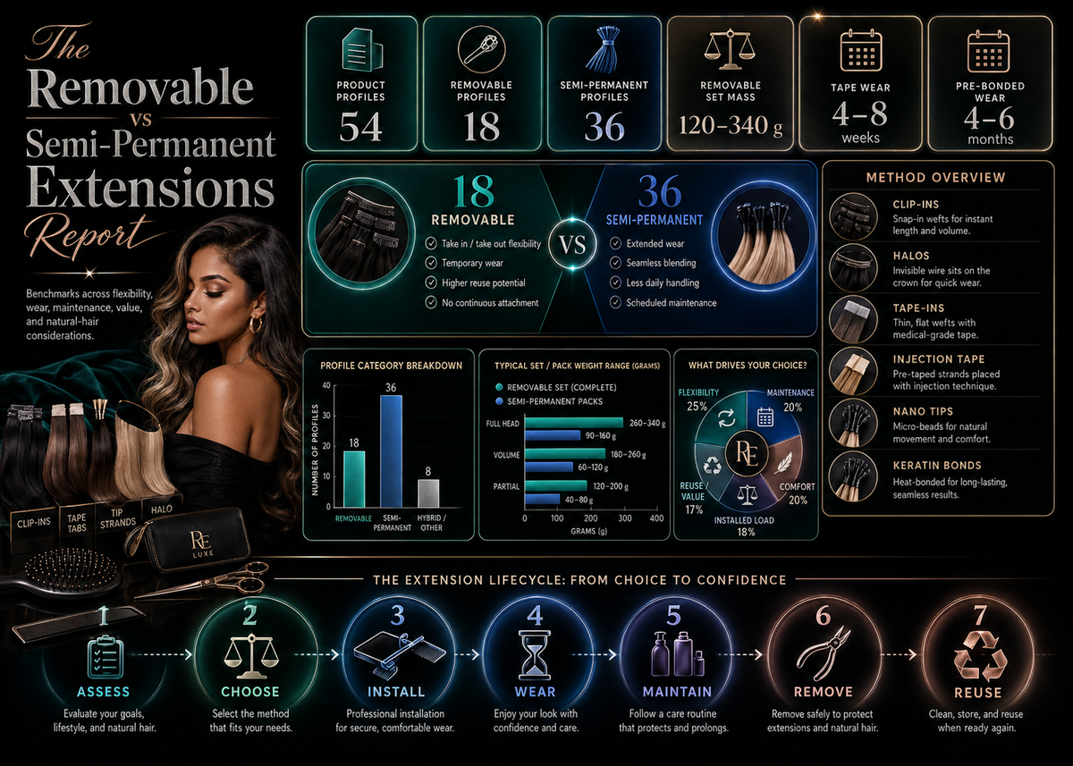 The Removable vs Semi-Permanent Extensions Report