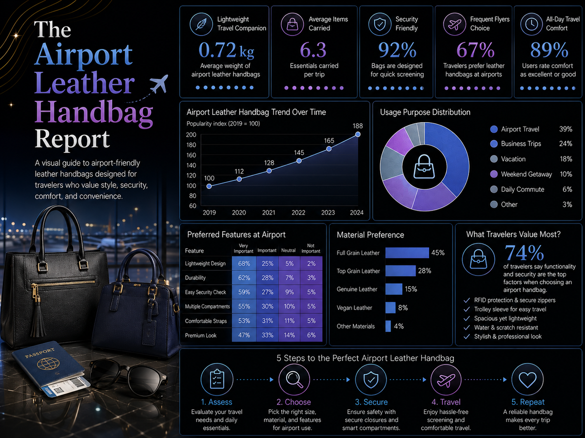 The Airport Leather Handbag Report