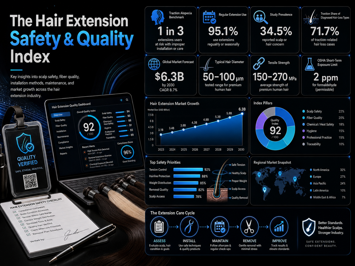 The Hair Extension Safety &amp; Quality Index