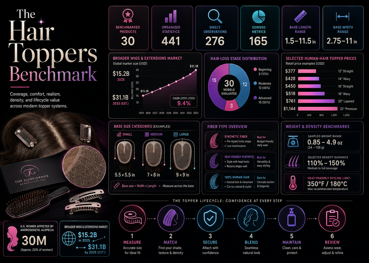 The Hair Toppers Benchmark