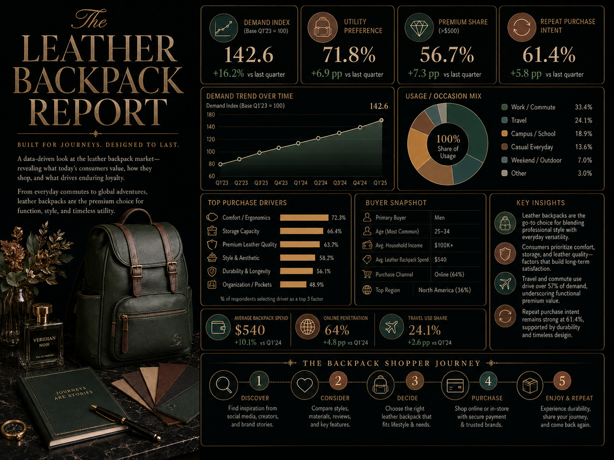 The Leather Backpack Report