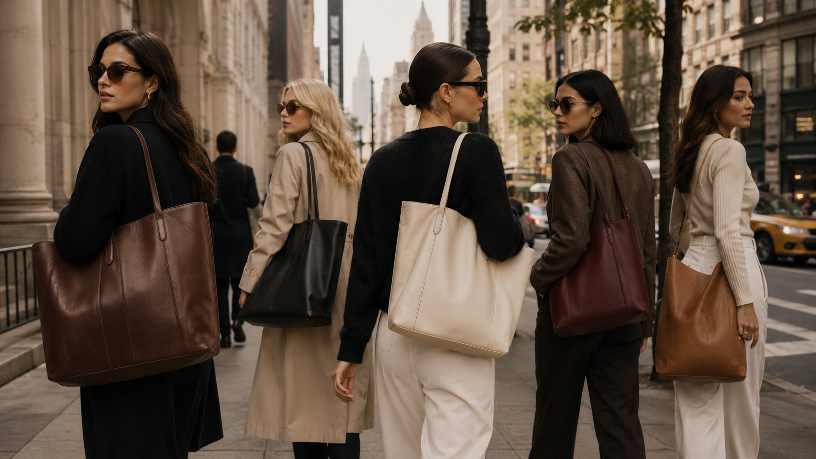 Leather Tote Bag