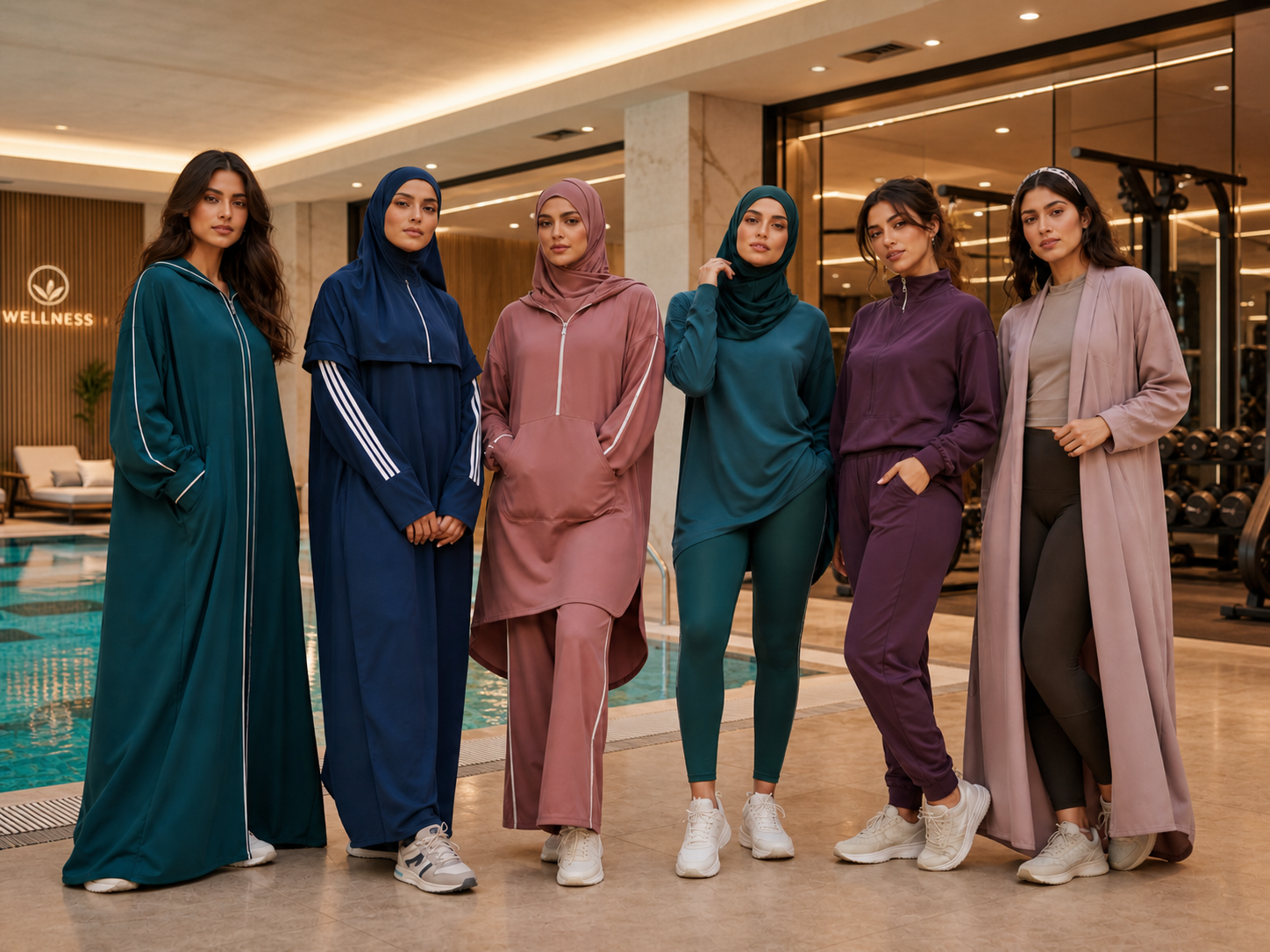Sporty Jilbab