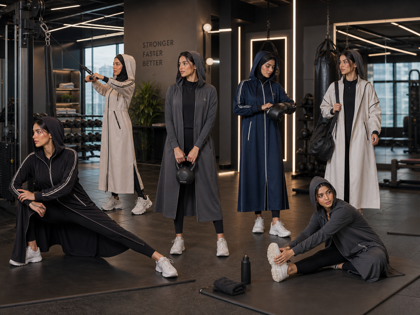 Hoodie Abaya