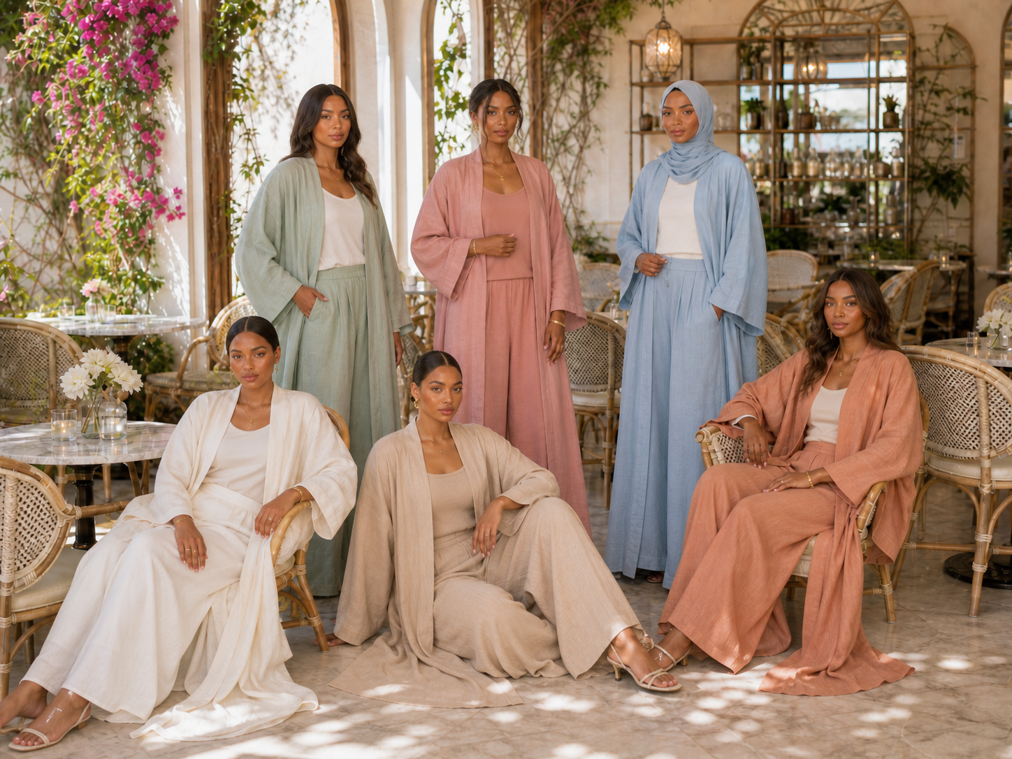 Linen Abaya