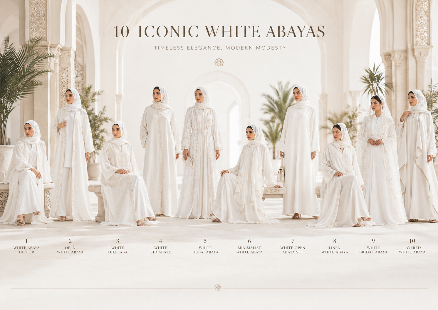 White Abaya
