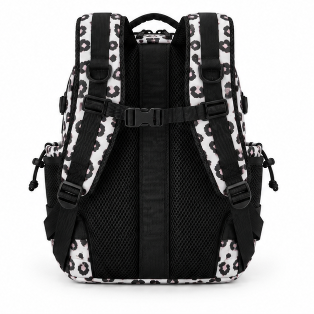 Leopard Print Tactical Backpack 25L Capacity-2