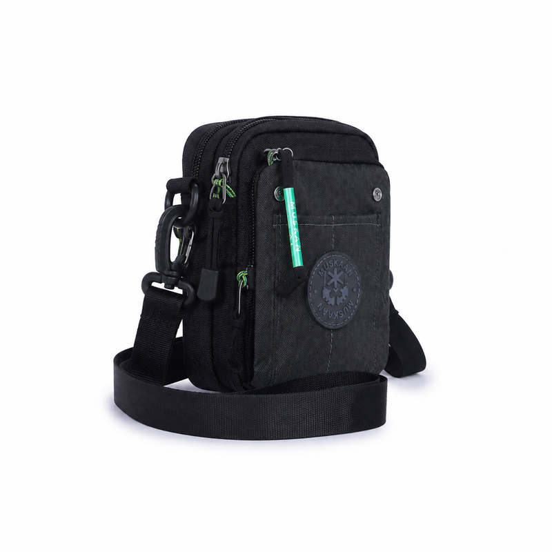 Compact Multi-Pocket Crossbody Shoulder Bag-1