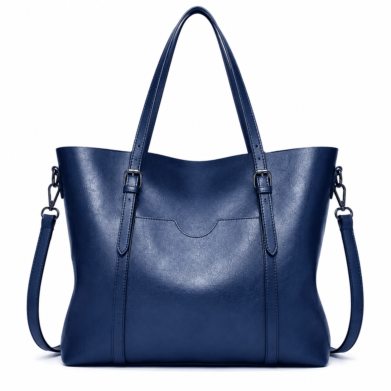 Women’s Large Navy Blue Tote Bag-4