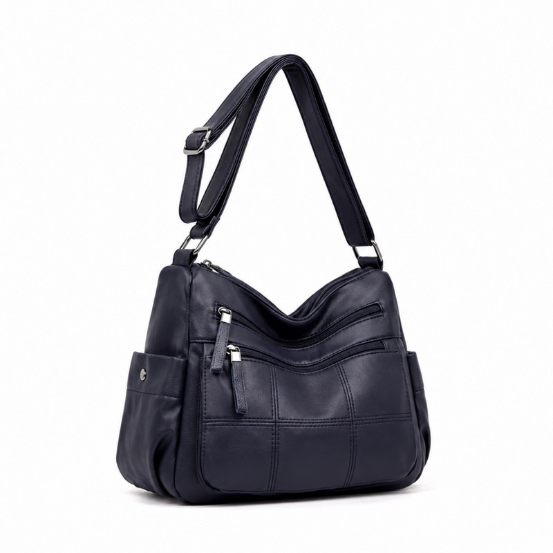 Navy Blue Multi Pocket Crossbody bag-1