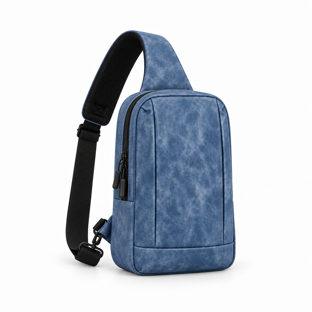Blue Vintage Style Crossbody Sling Bag-1