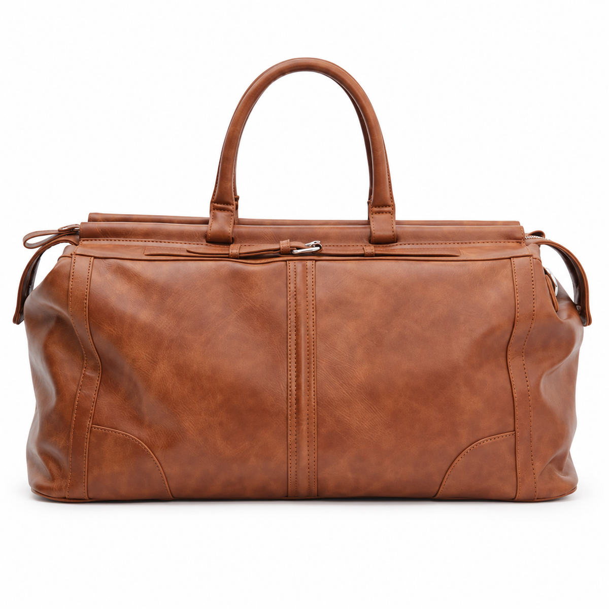 Vintage Brown Large Capacity Overnight Bag