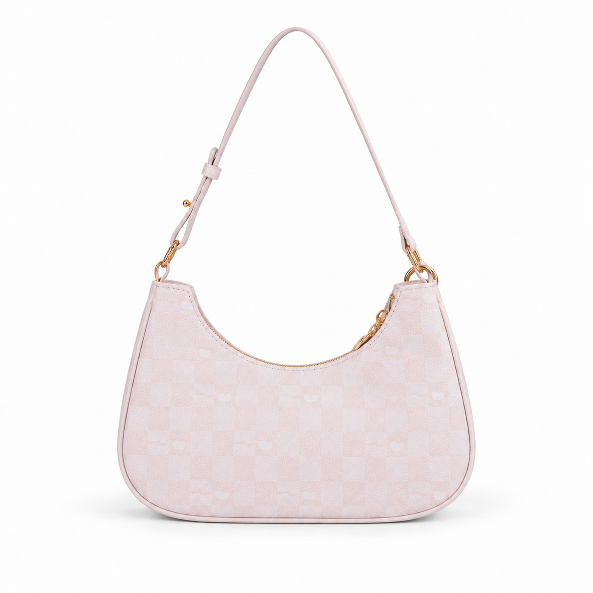 Pastel Pink Kitty Charm Shoulder Bag-2