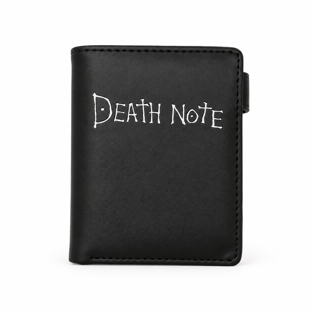 Black Death Note Compact Bifold Wallet