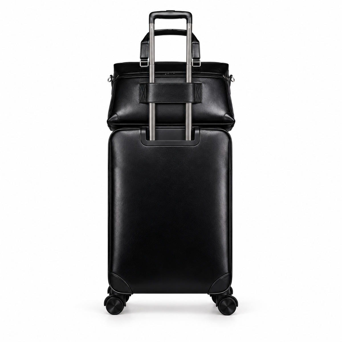 Black Executive Trolley And Bag Set-2