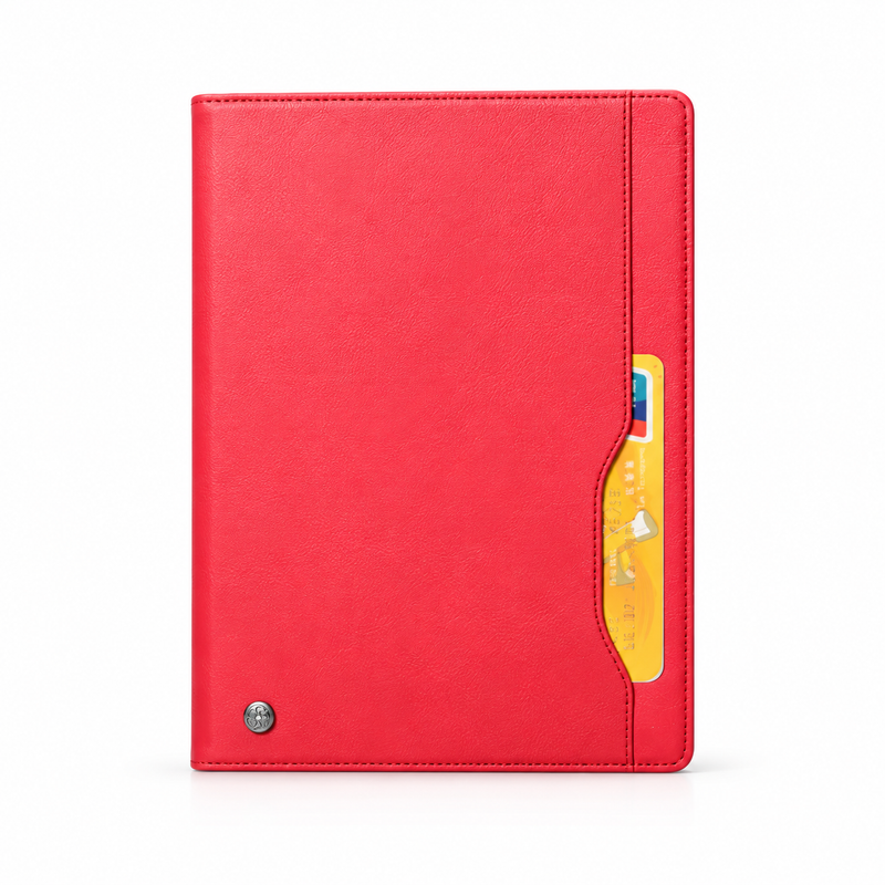 Coral Red Tablet Case With Stand-4