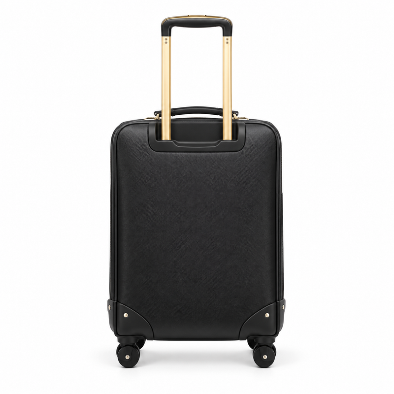 Elegant Black Rolling Business Travel Bag-3
