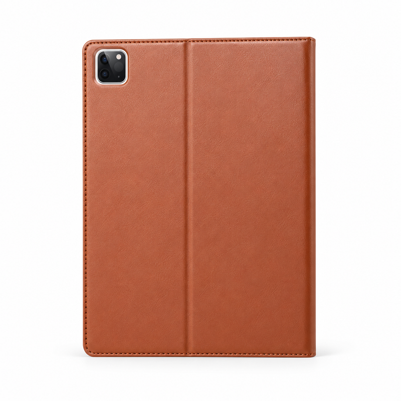 Brown Tablet Folio Case With Stand-2