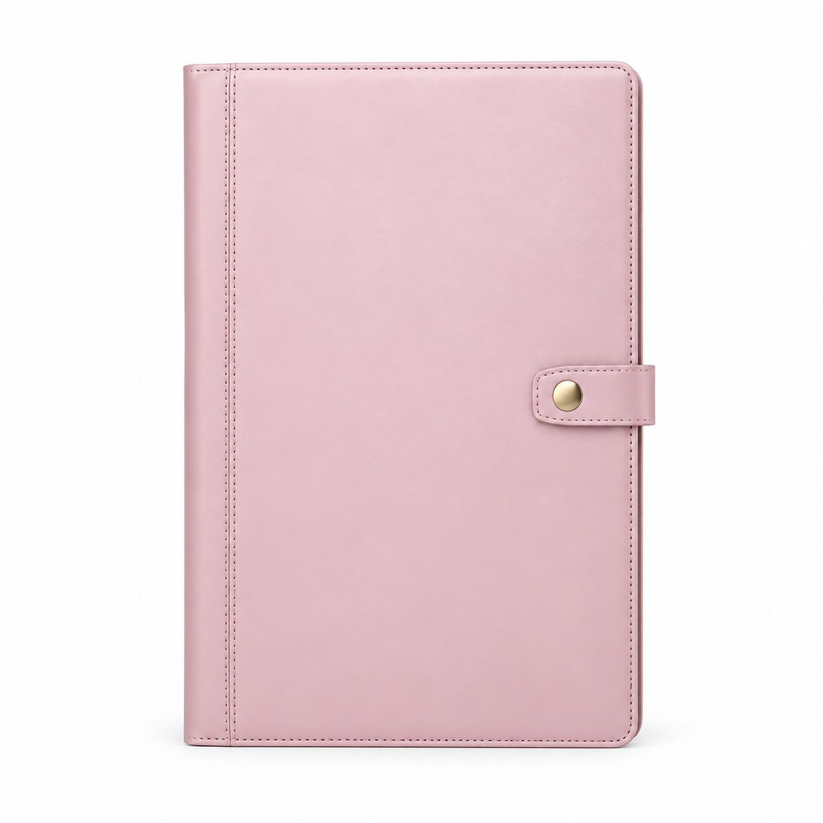 Blush Pink Snap Closure Tablet Folio-2