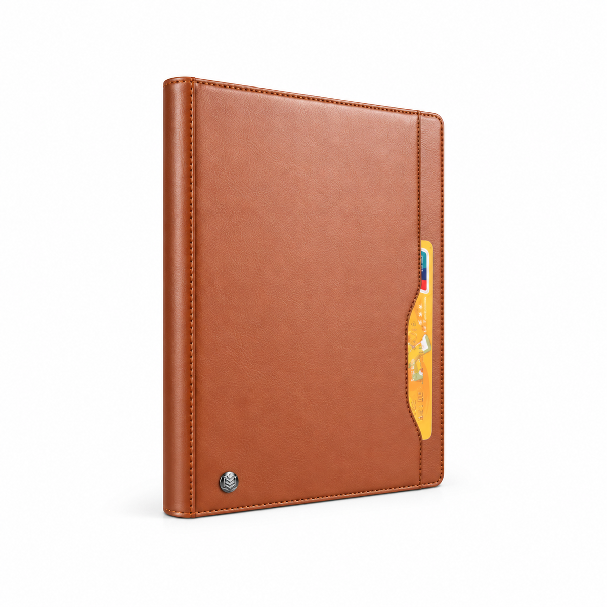 Brown Tablet Folio Case With Stand-1