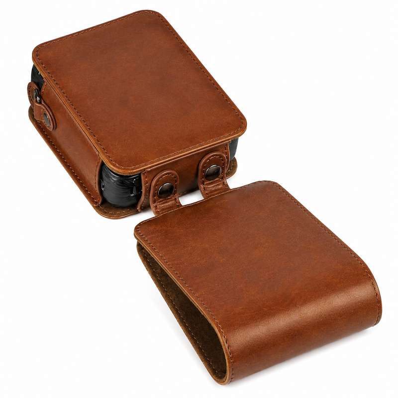 Leather Protective Camera Case for FUJIFILM Instax Mini LiPlay Hybrid Instant Camera-3