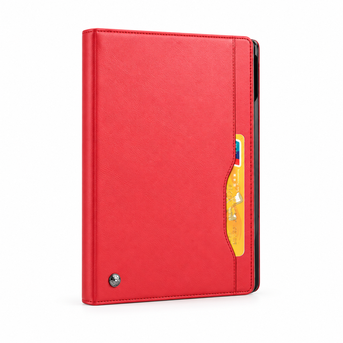 Coral Red Tablet Case With Stand-1