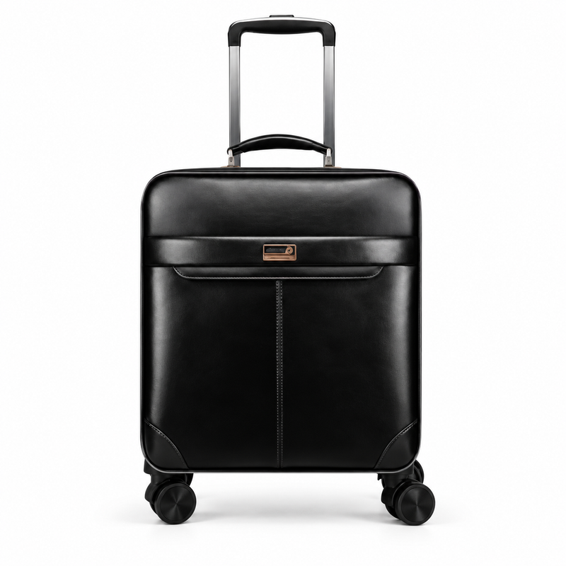 Classic Black Business Travel Trolley Bag-2