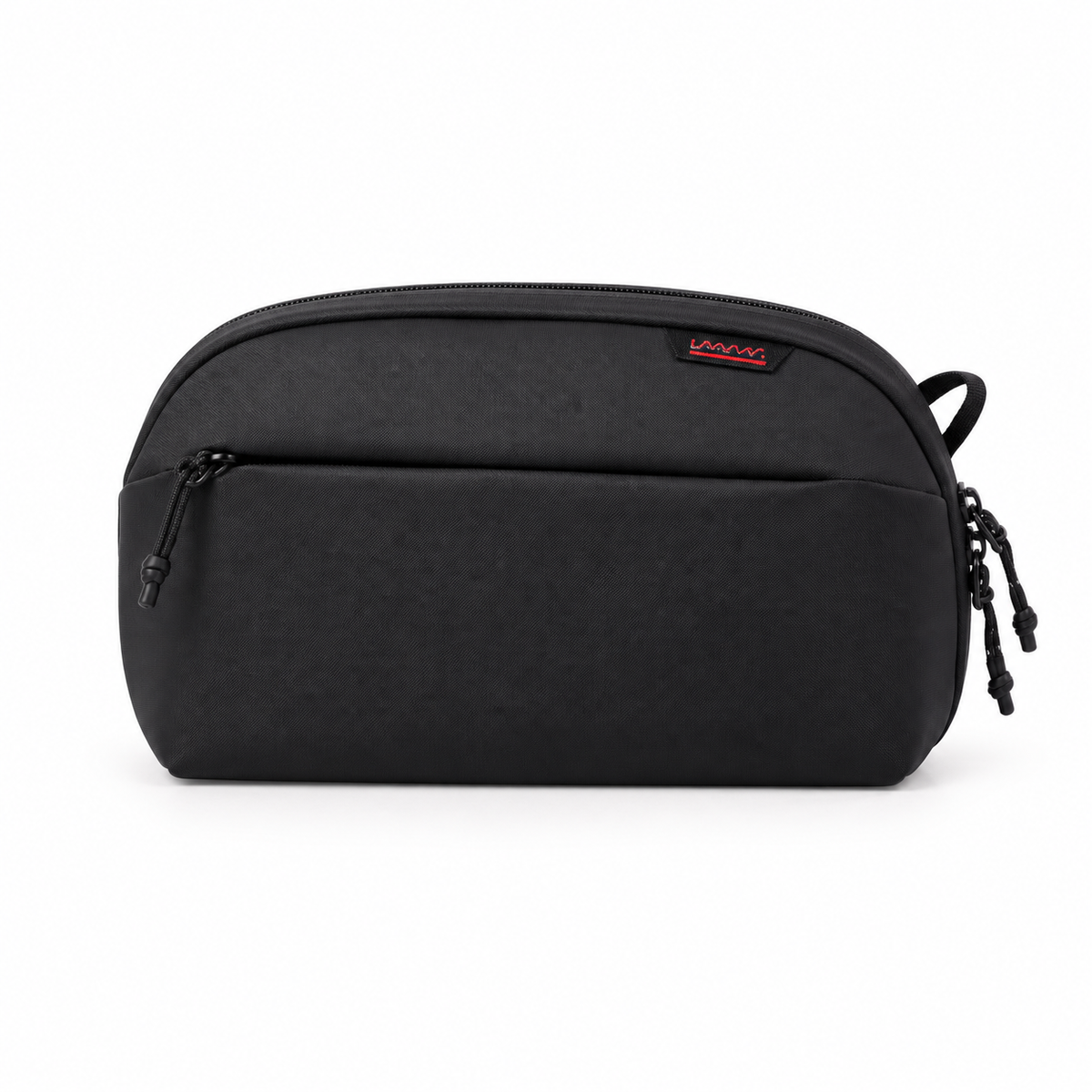 Compact Black Travel Tech Organizer Pouch-1
