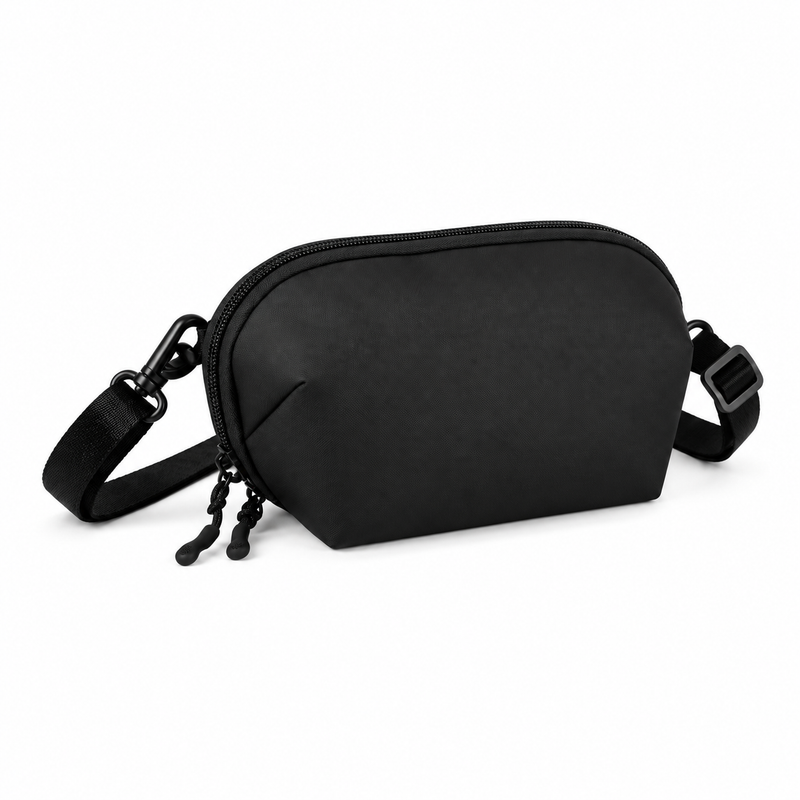 Compact Black Camera Accessories Shoulder Bag-1