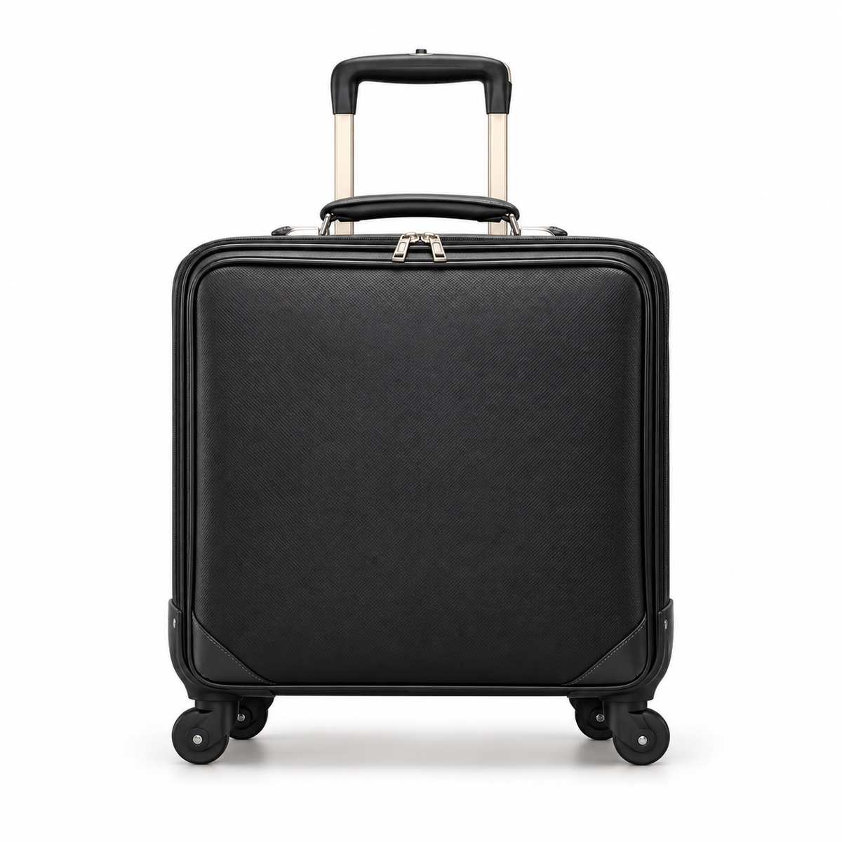 Black Business Trolley Bag With Wheels