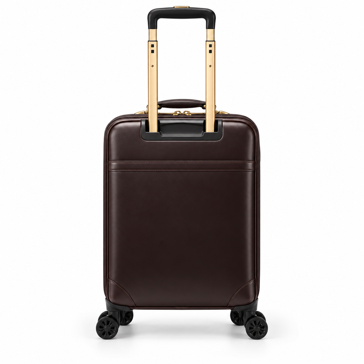 Brown Business Travel Spinner Suitcase-2