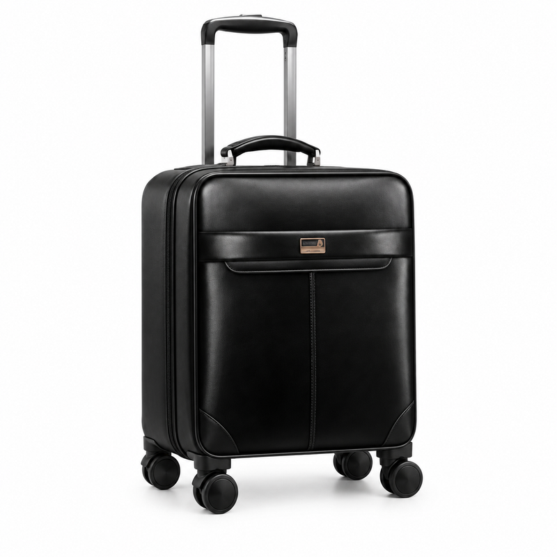 Classic Black Business Travel Trolley Bag-1