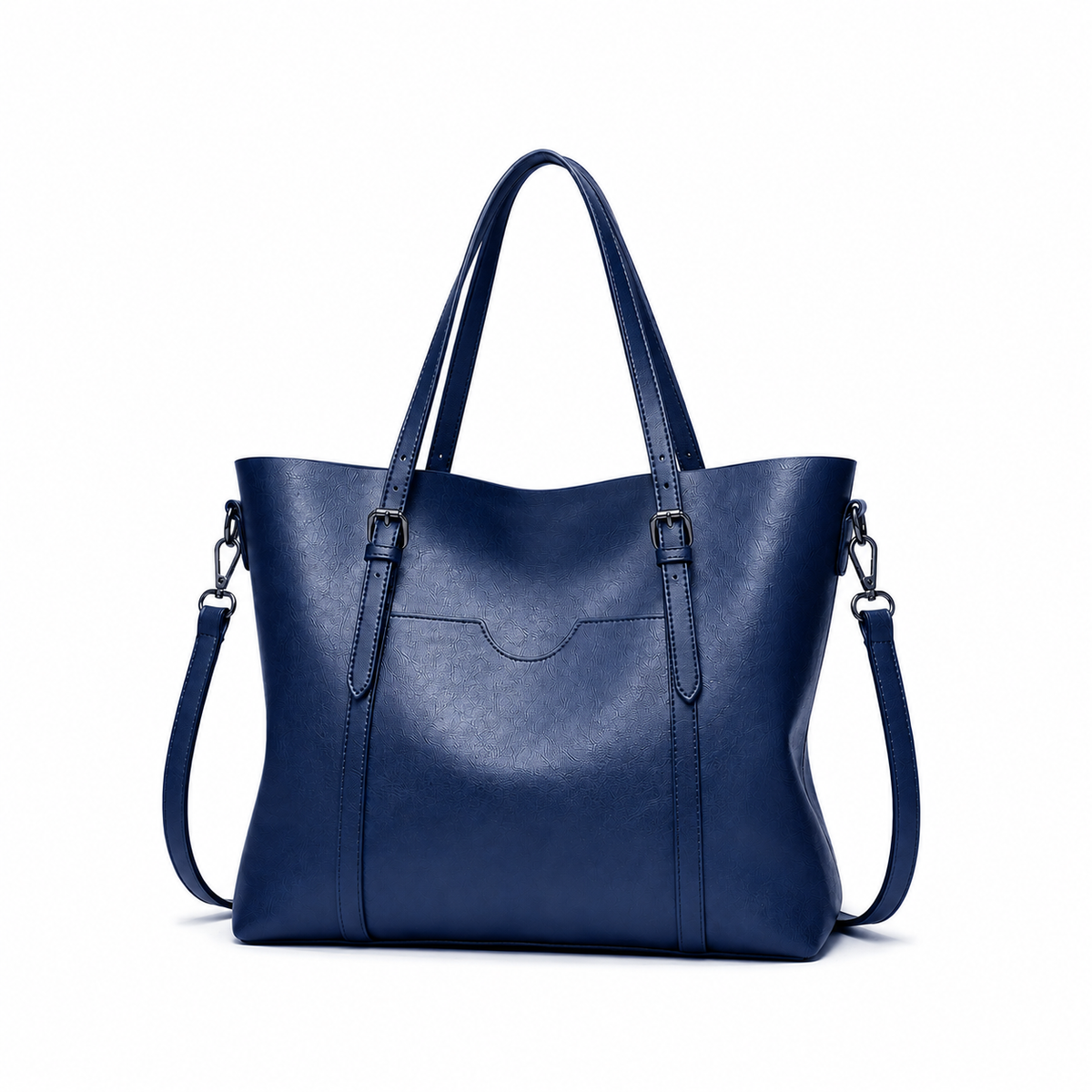Women’s Large Navy Blue Tote Bag-4