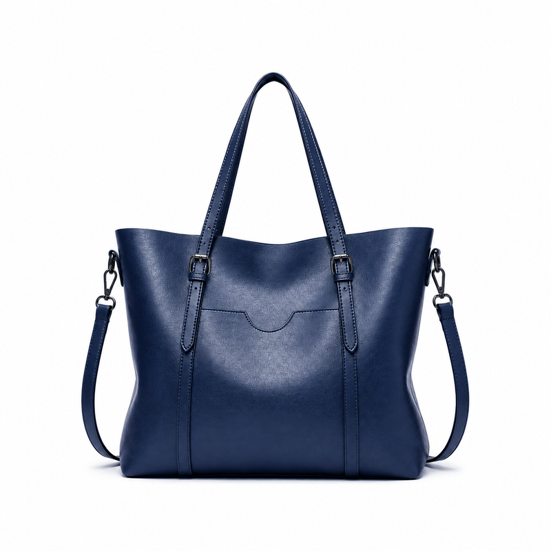 Women’s Large Navy Blue Tote Bag-3