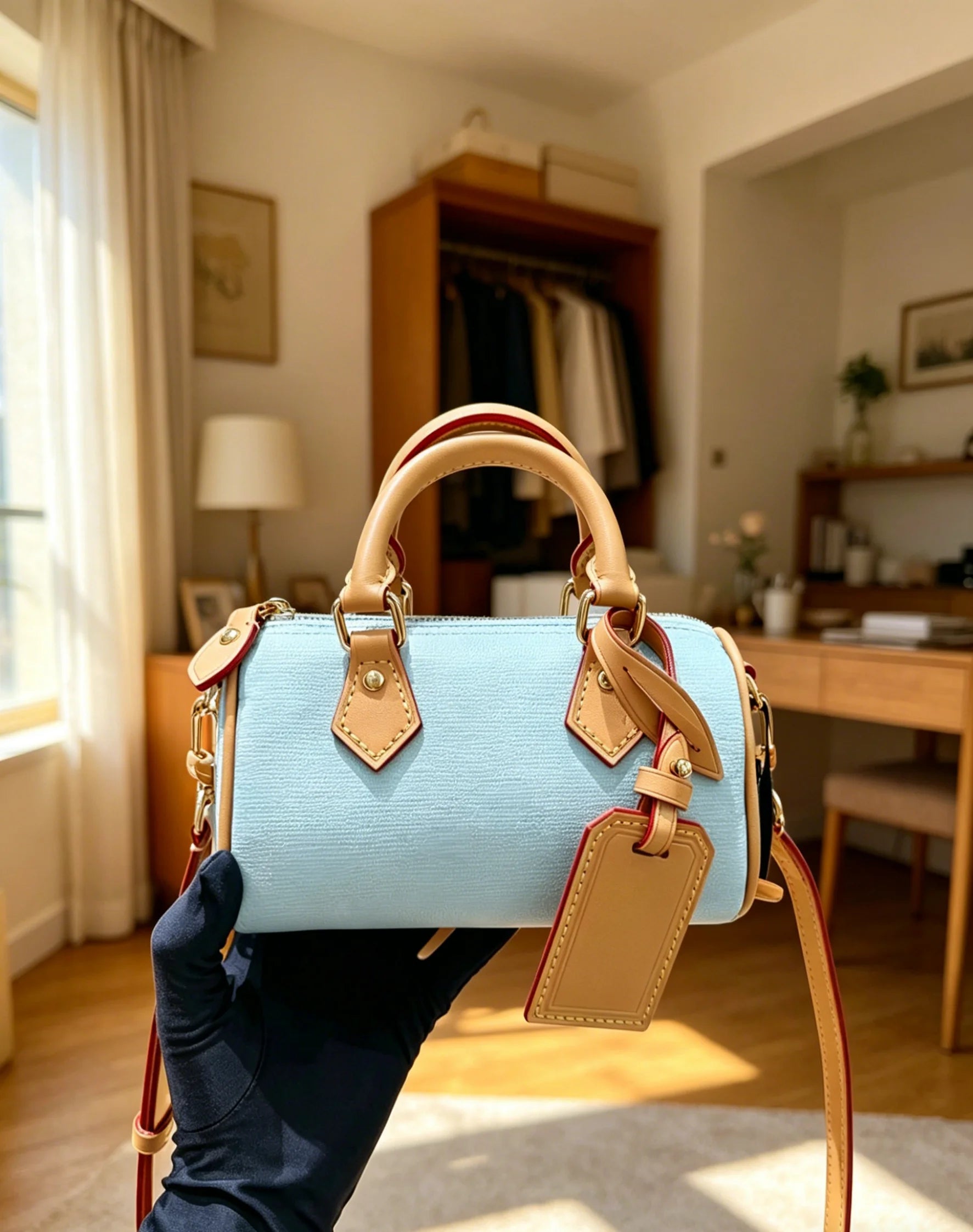 2026 Size: 16X11 cm no box New Model Versatile and Fashionable PU Leather Bag - Durable,High-Quality and Affordable