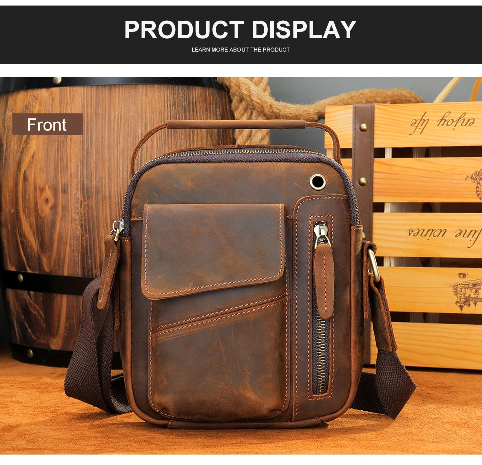 WESTAL Crazy Horse Leather Shoulder Bags for Men Crossbody Bags Purse My Order USB Charging Messenger Bags Leather Handbags Man-17