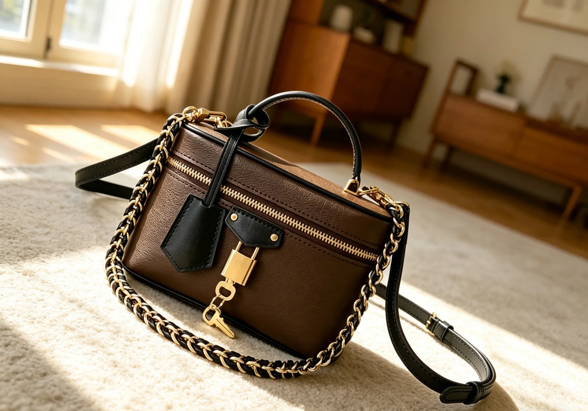 2026 Size: 19X11.5X6.5 cm no box New Model Versatile and Fashionable Real Leather Bag - Durable,High-Quality and Affordable