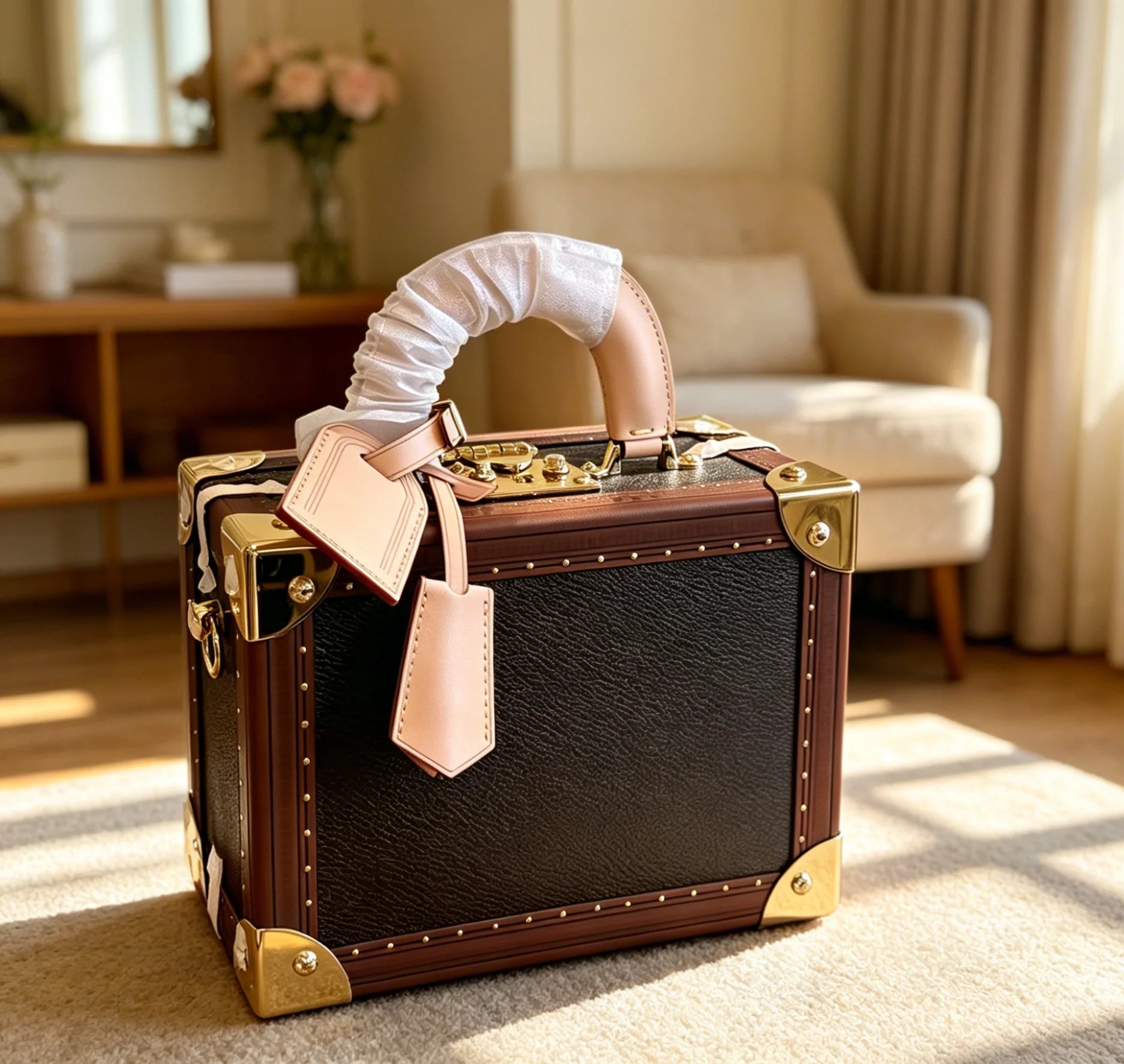 2026 Size: 21X16 OR 21X13 cm no box New Model Versatile and Fashionable PU Leather Bag - Durable,High-Quality and Affordable