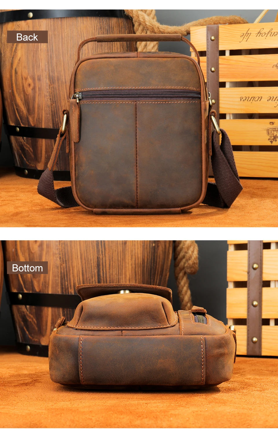 WESTAL Crazy Horse Leather Shoulder Bags for Men Crossbody Bags Purse My Order USB Charging Messenger Bags Leather Handbags Man-19