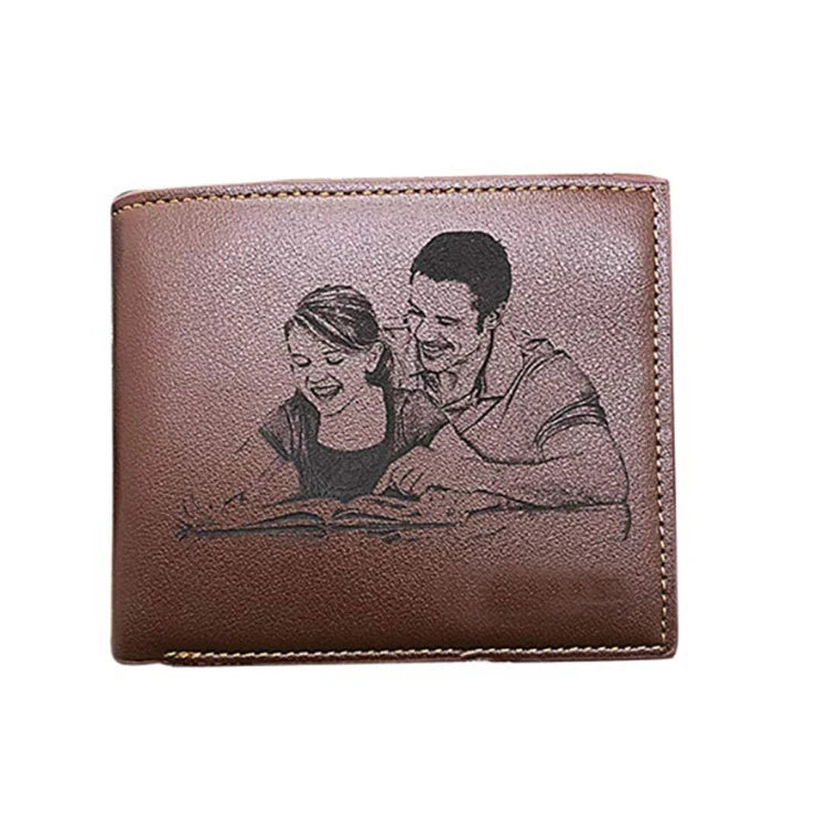 Personalized Wallets Men High Quality PU Leather for Him Engraved Wallets Men Short Purse Custom Photo Wallet Luxury Men Gift-9