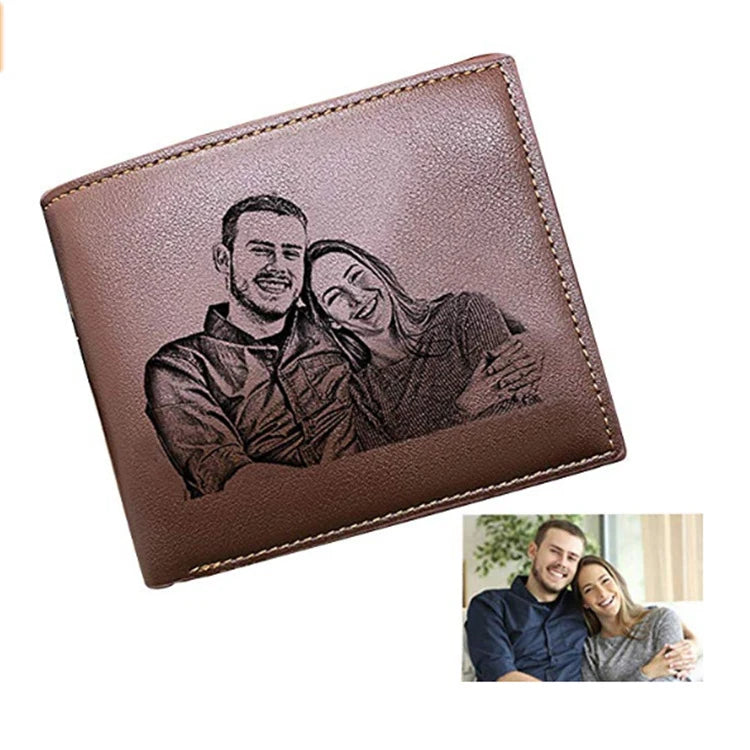 Personalized Wallets Men High Quality PU Leather for Him Engraved Wallets Men Short Purse Custom Photo Wallet Luxury Men Gift-17