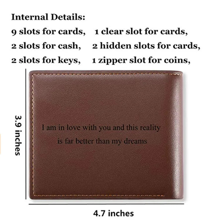 Personalized Wallets Men High Quality PU Leather for Him Engraved Wallets Men Short Purse Custom Photo Wallet Luxury Men Gift-15
