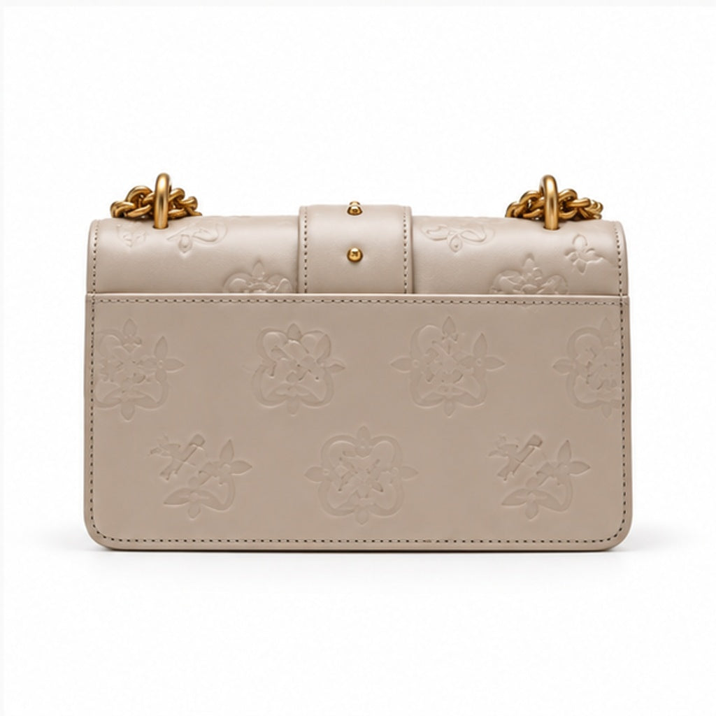 Elegant Apricot Bird Chain Shoulder Bag-2